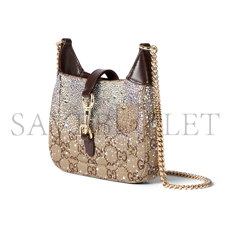 GUCCI JACKIE NOTTE MINI BAG 782889 (19.5*18*3.5cm) GUCCI JACKIE NOTTE MINI BAG 782889 (19.5*18*3.5cm)